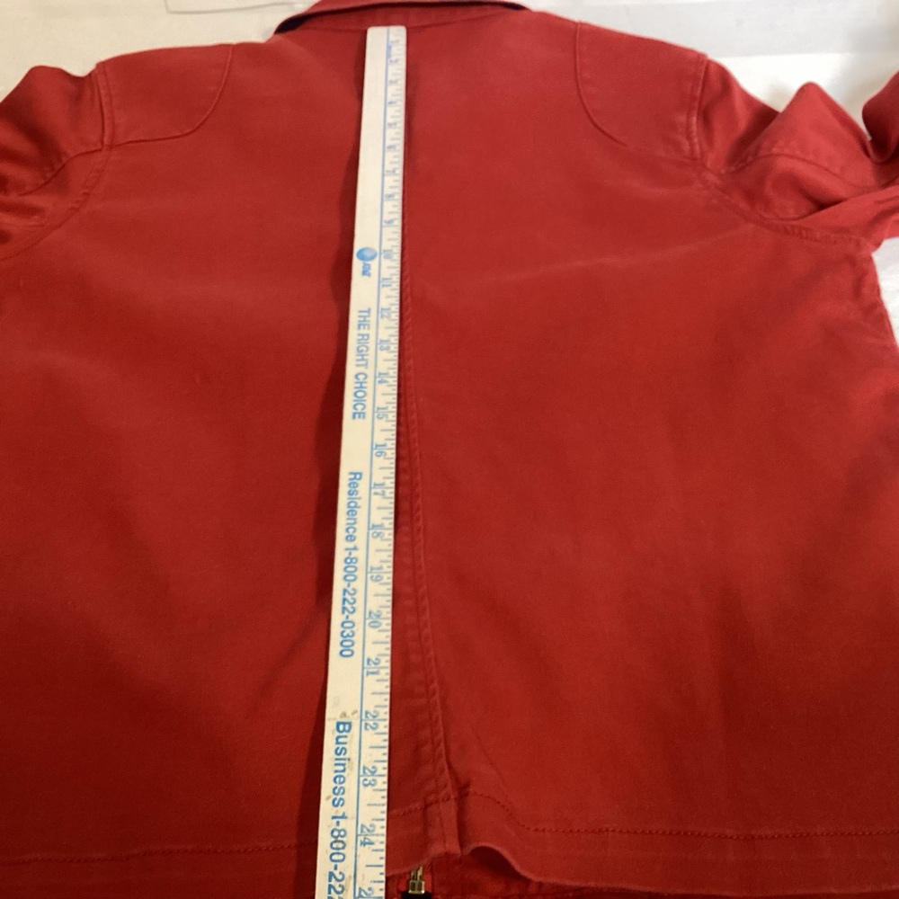 Women’s Ralph Lauren Red Nautical Jacket Women’s size 1X - Picture 13 of 14